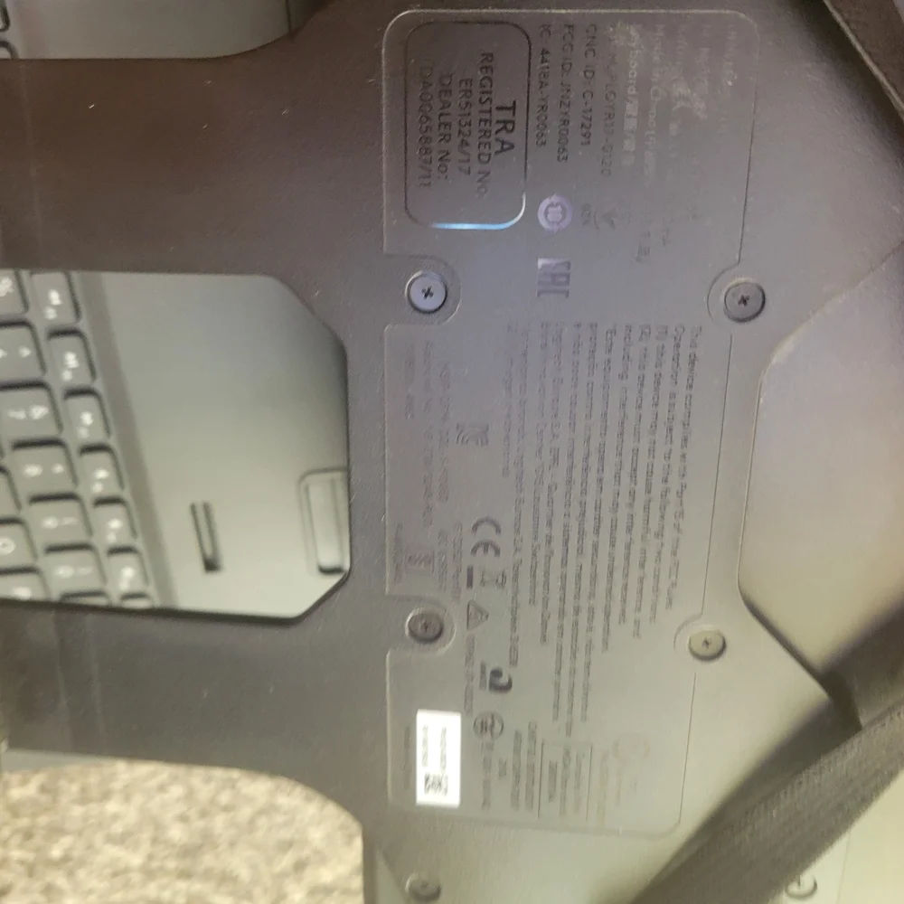 Logitech Gray Tablet Keyboard Case